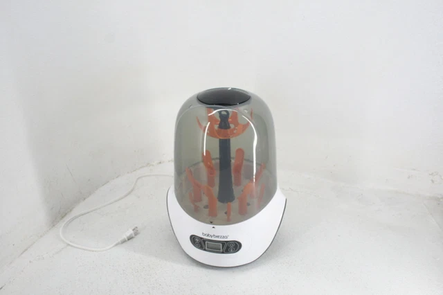 SEE NOTES Baby Brezza BRZ0098 Baby Bottle Electric Steam Cleaner Dryer Machine