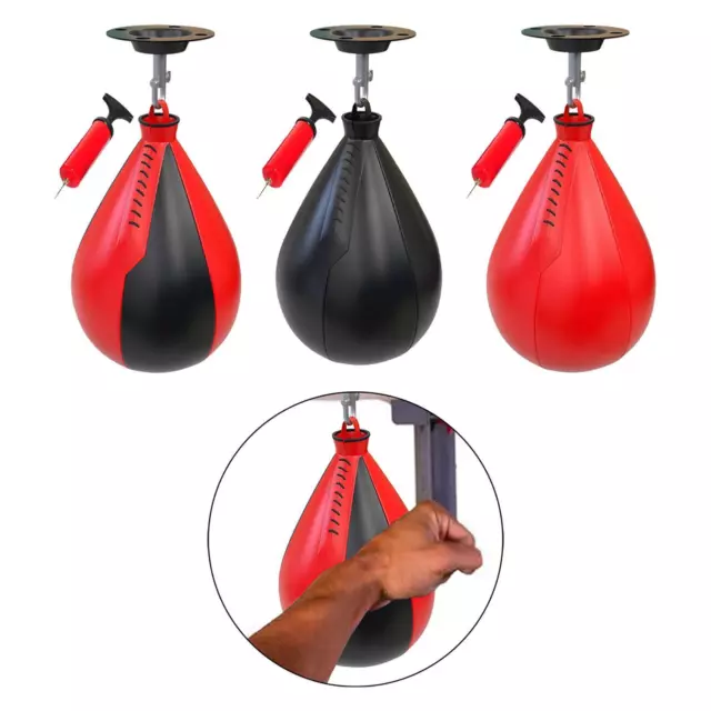Boxing Speed Pear Ball  Speed Training PU- mit Haken und Inflator Boxing