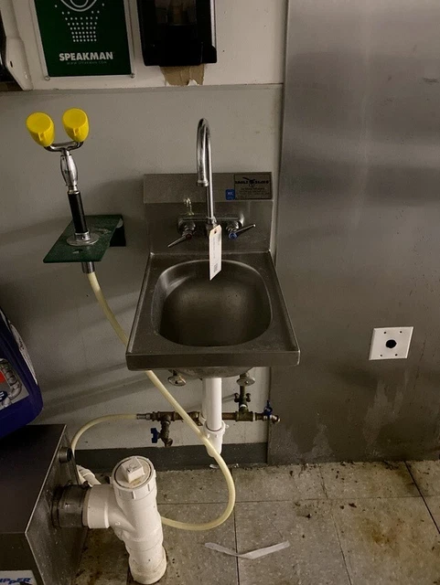 Stainless Steel hand sink by Eagle Sinks