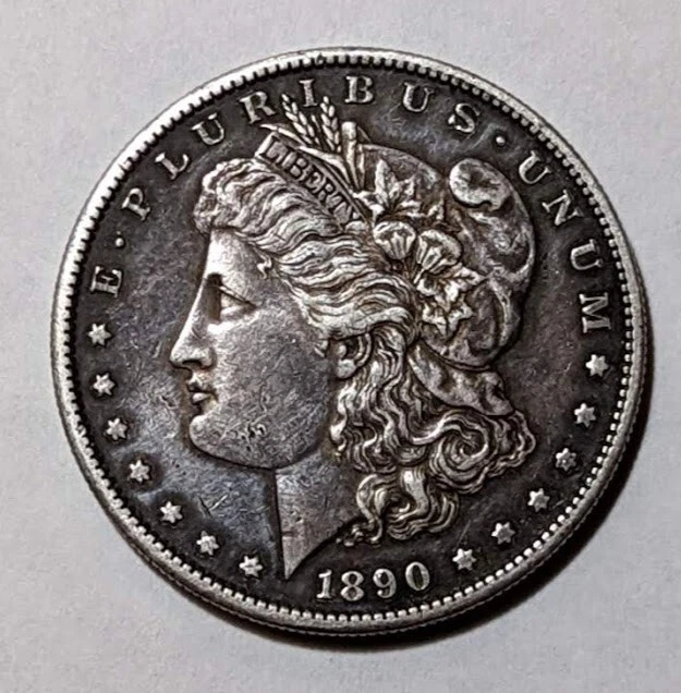 1890 S Morgan High Grade Beautiful Dark Tone on front and back
