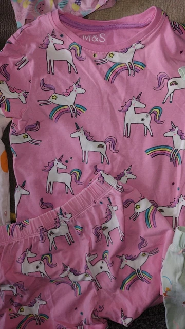 Girls Bundle Of 6 Pairs Of Shorty Pyjamas Age 3-4 Years Excellent Condition 3
