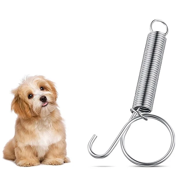10Pcs Animal Cage Latches Lock Spring Rabbit Cage Door Tension Spring with Ho ~'