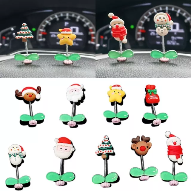 Elk Perfume Clip Decor Car Accessories Christmas Car Decoration  Xmas