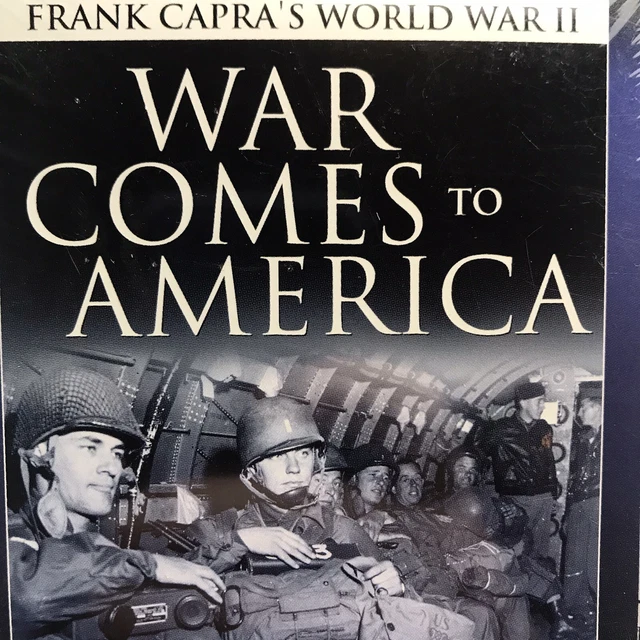 War Comes To America Frank Capra Ww2 Vhs New Sealed Wwii Documentary