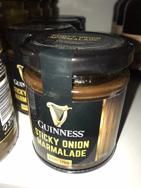 Marmellata di cipolla appiccicosa Guinness