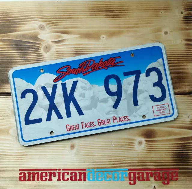 USA Nummernschild/Kennzeichen/license plate * South Dakota Mount Rushmore *