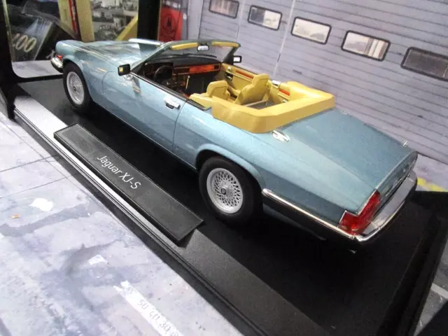 JAGUAR XJS V12 XJ-S  Cabriolet Roadster blau blue hell 182635 limited Norev 1:18 3