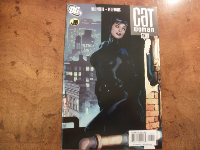 VF+ DC 2002 Series Comic: CATWOMAN #48 (Vol 3) Adam Hughes Cover (Selina Kyle)