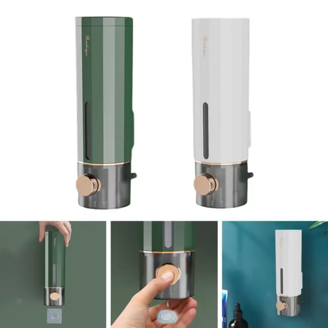 Manual Soap Dispenser No Drilling Refillable for School Office Kitchen Sink