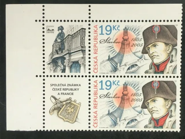 Briefmarke Republik Tschechische - Yvert Und Tellier N° 399 x2 N MNH (Cyn38)