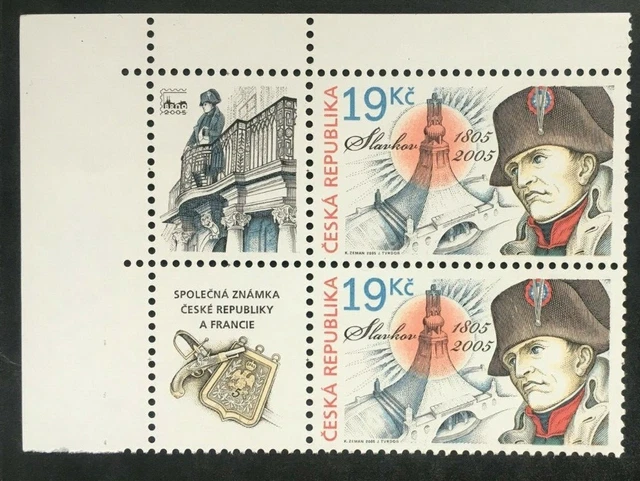 Briefmarke Republik Tschechische - Yvert Und Tellier N° 399 x2 N MNH (Cyn38)