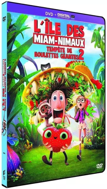Dvd Tempête de boulettes géantes 2 : L'île des miam - nimaux