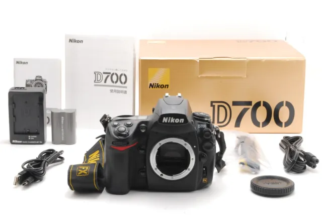 【MINT in BOX w/Strap Cap】Nikon D700 12.1 MP Digital SLR Camera Body From JAPAN