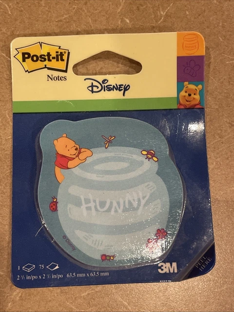Winnie Posts RARE VINTAGE 2001 Disney Winnie The Pooh Post-it Notes - NEW NOS Honey ...