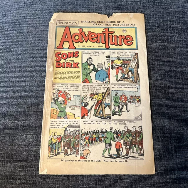 Adventure Comic - No 1250 - 27 November 1948 - DC Thomson