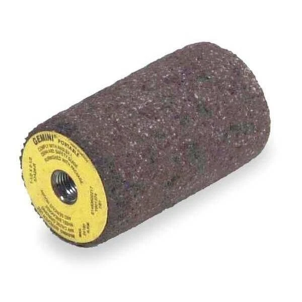 NORTON ABRASIVES Grinding Plug w/Sq Tip, 1-1/2 Dia, 20 G, ZA 66253344385