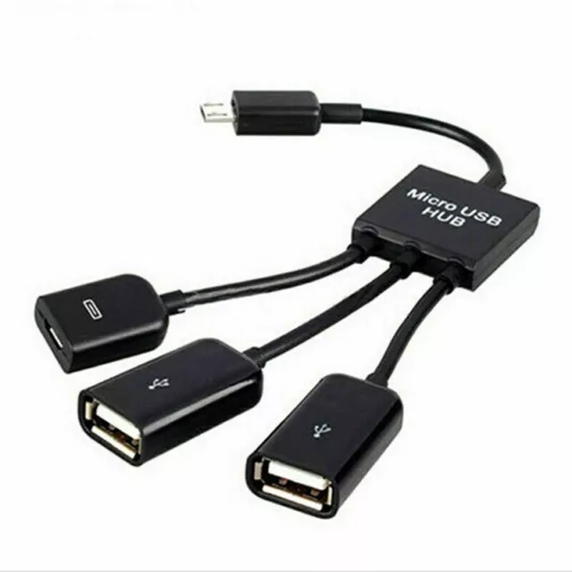 USB 3.1 Typ C auf Dual 2 Ports USB 2.0 Hub Adapter Kabel für Laptop Tablet