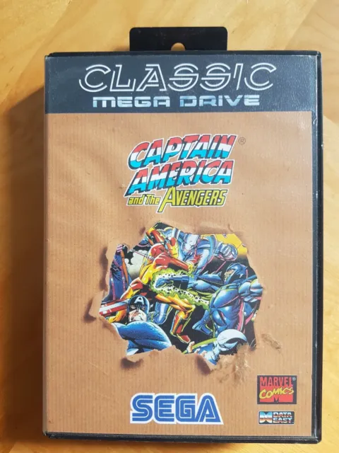 Captain America and the avengers marvel sega Mega Drive complet