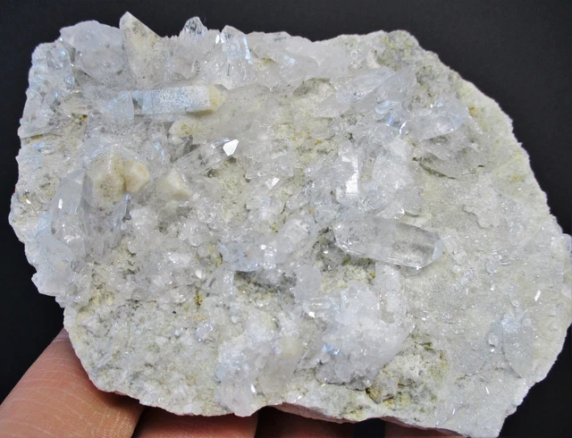 +++ Bergkristall - doppelender -- Minas Gerais, Brasilien +++ Stufe Q74