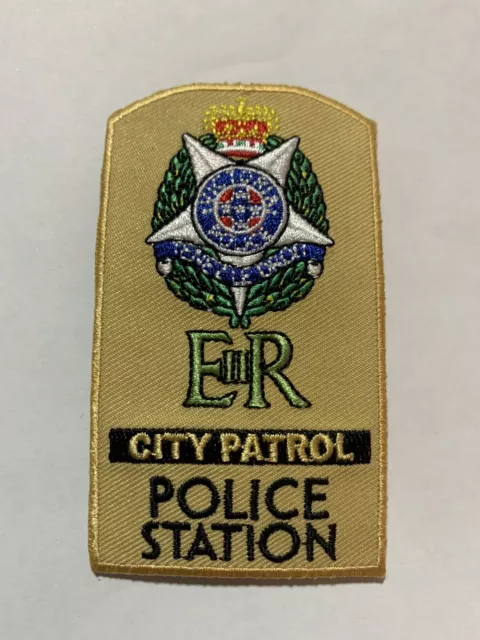 Victoria Police Patch Station Sign Design City Patrol Group