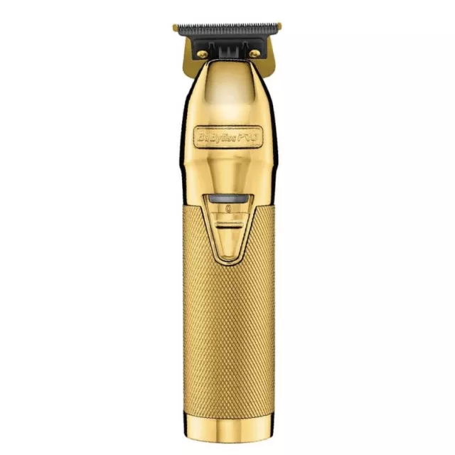 BabylissPRO Gold FX Skeleton Exposed GOLD T-Blade Cordless Trimmer FX787G