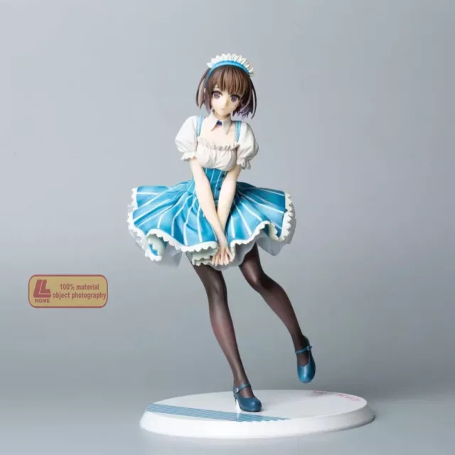 Anime Saekano Fine Megumi Kato apron dress PVC Action figure Statue Toy Gift
