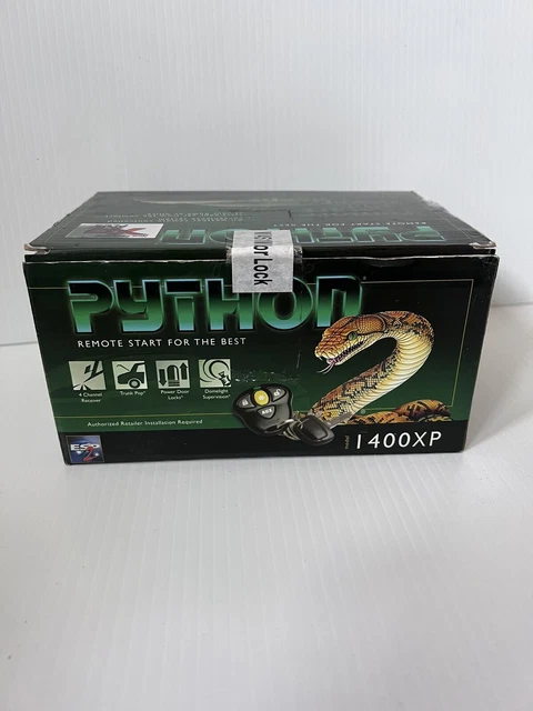 PYTHON REMOTE STARTER 1400XP Universal remote start module. Fits most ...