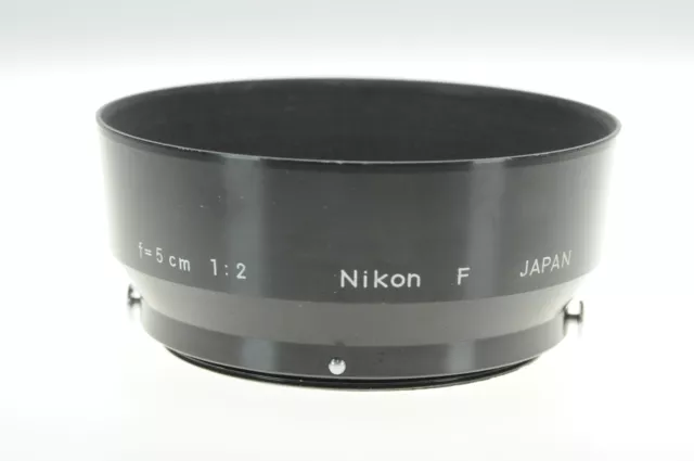 Nikon Snap-on Hood Shade for 5cm 50mm f2 Rangefinder Lens #G358