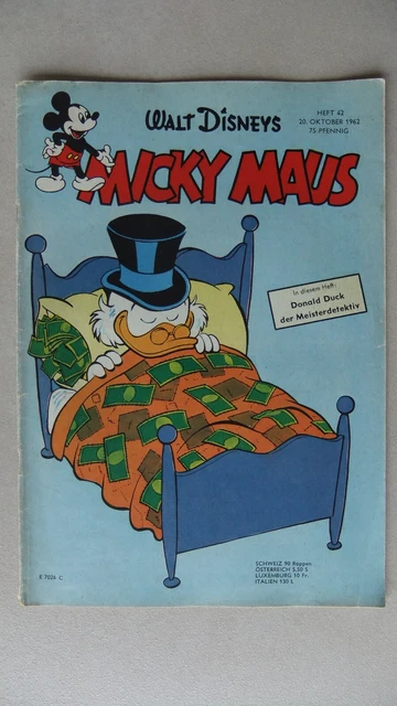 Micky Maus Heft Nr. 42 / 1962