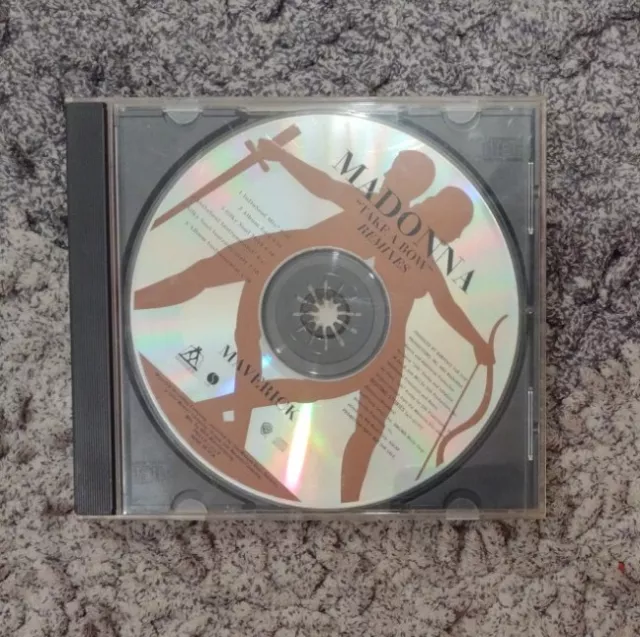 MADONNA Take a Bow REMIXES CD INSTRUMENTAL 1994 USA PROMO Babyface album edit