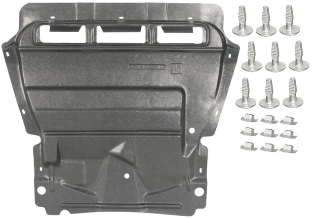 CLIPS + PLAQUE Couvercle Cache Protection Sous Moteur Peugeot 807 07. ...
