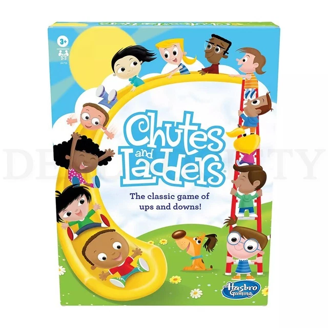 HASBRO CHUTES & Ladders Board Game for Kids 24 Players £12.19