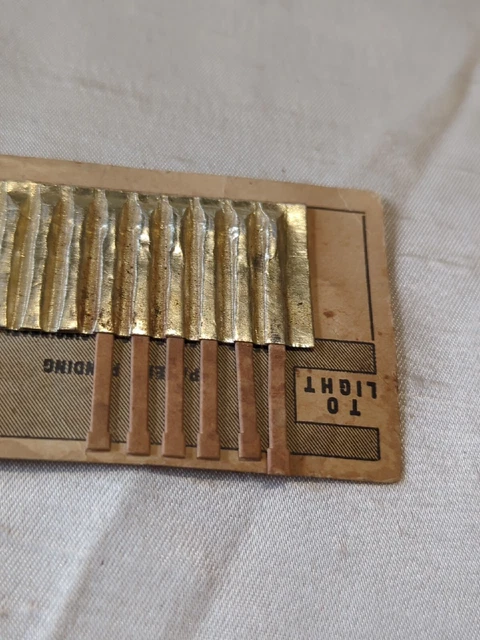 1930’s era Ford Zephyr Dealer Matchbook Pull Quickly CLIFTON, NY NEW YORK