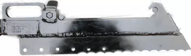 Ditch Witch 100SX Vibratory Plow Feed Blade 12-6" Cover 3/4" Chute Serrated Edge