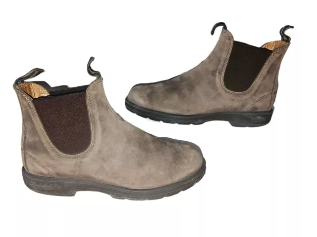 Blundstone 585 Men's Chelsea Boots - Rustic Brown, US 9