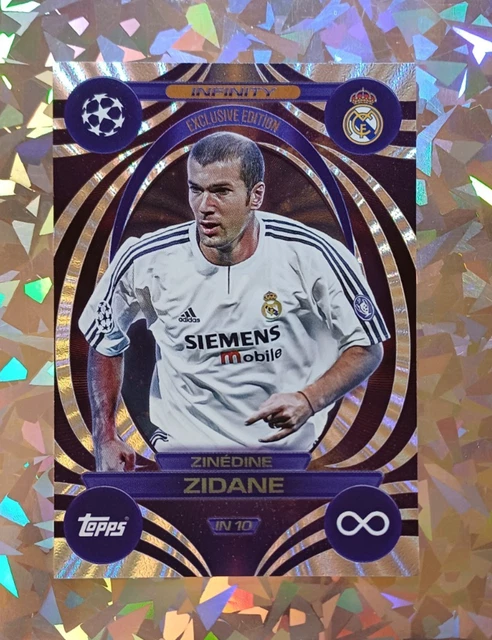 MATCH ATTAX 2026 Festive Calender Zidane Real Madrid Exclusive 