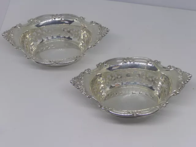 Vintage Sterling Silver Gorham Set of 2 Nut Cups