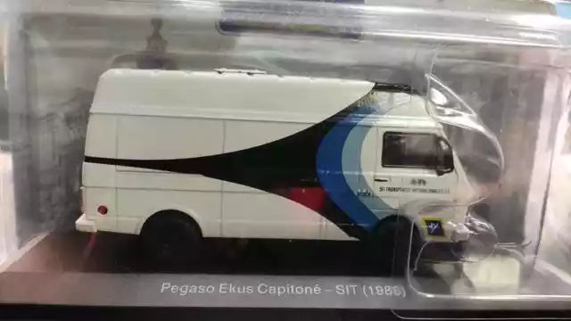 1/43 Furgoneta Furgón Pegaso Ekus Capitoné Sit 1988 Salvat