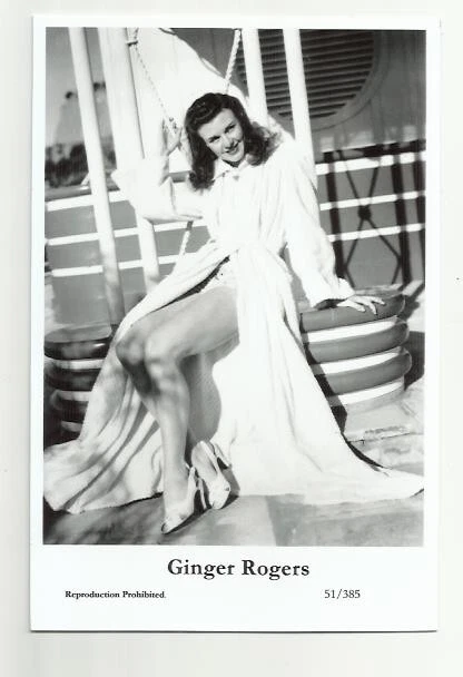 (Bx30) Ginger Rogers Swiftsure Photo Postcard (51/385) Filmstar Pin Up Glamor
