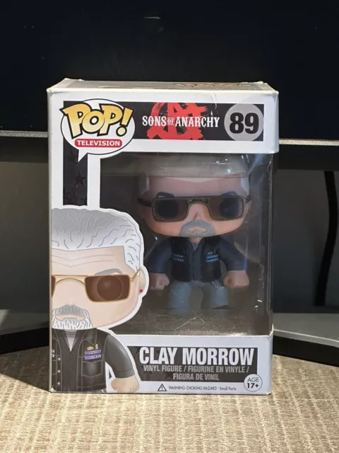 Funko Pop! Vinyl: Sons of Anarchy - Clay Morrow #89 Vaulted With Pop Protector