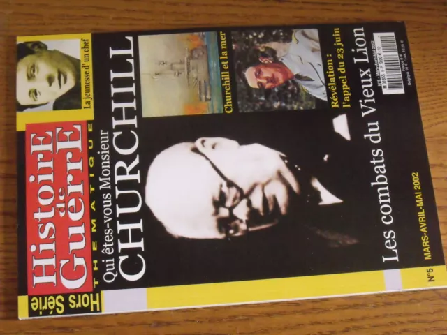 18$$ Revue Histoire de Guerre Thematique HS n°5 CHURCHILL