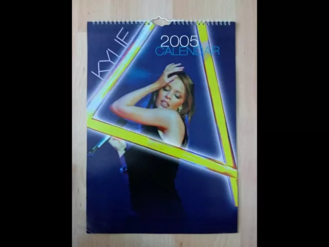 Kylie minogue calendar 2005 pre owned