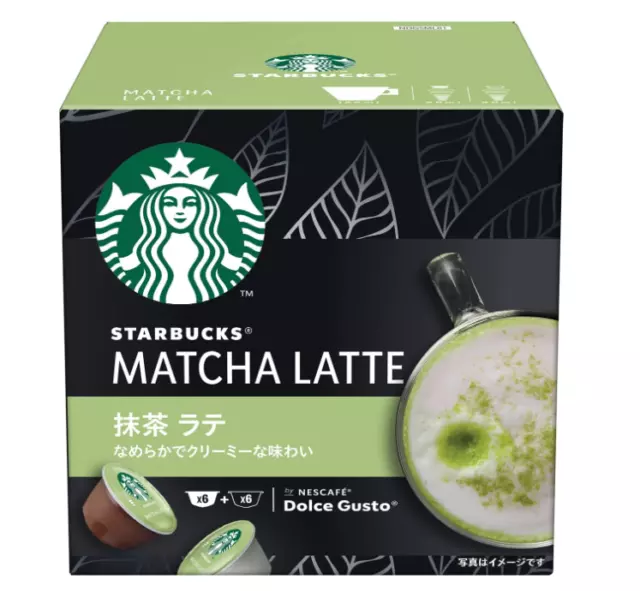 Starbucks Matcha Latte Dolce Gusto Nestle 12 capsules 6 servings from JAPAN