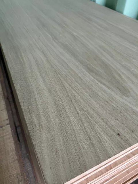 Oak Veneer MDF Crown Cut Veneered MDF Board Crown Cut Oak Sheets one side 16mm