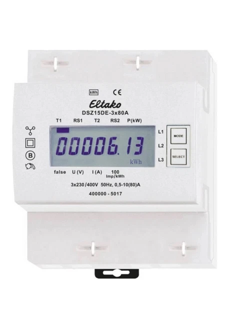 EHz Drehstromzähler NEU Smart Meter Inkl. PIN Code