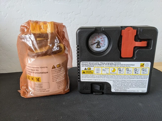 Toyota Oem Genuine Parts Emergency Tire Puncture Repair Kit New Unused