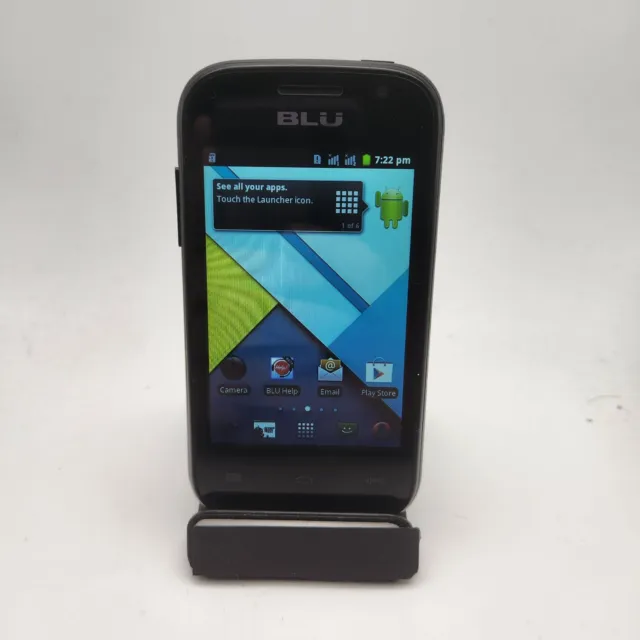 BLU Dash JR D141WB Duos Smartphone (Unlocked) - 512MB Black #1089