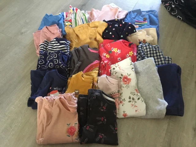 Girls Bundle Of Clothes Age 2-3 Years 21 Items