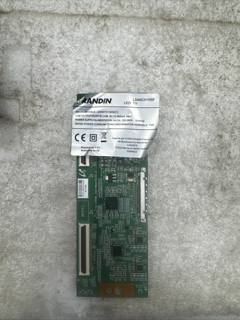 CARTE TCON TV Grandin UD58LGB204 EUR 25,00 - FR