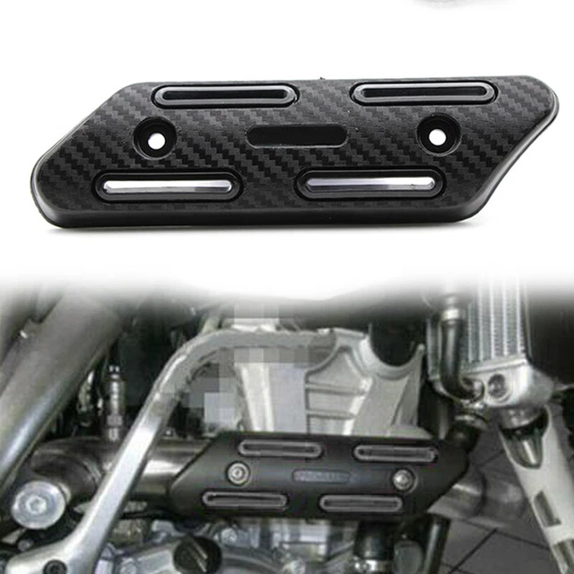 US Universal Motorcycle Exhaust Muffler Pipe Heat Shield Guard For Dirt Pit Bike
